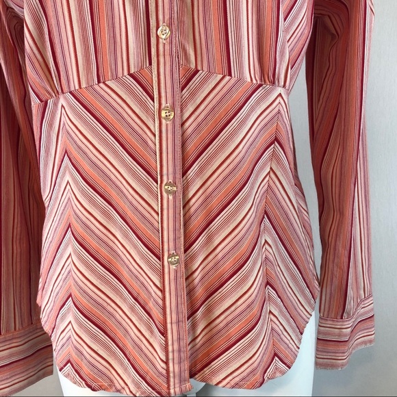 Tailor B. Moss Stretch Strip Button Down - Picture 3 of 8